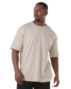 Kit 3 Camisetas Oversized Masculinas - Azul Marinho + Areia + Preto