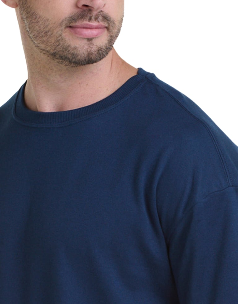 Camiseta Oversized Masculina - Azul Marinho