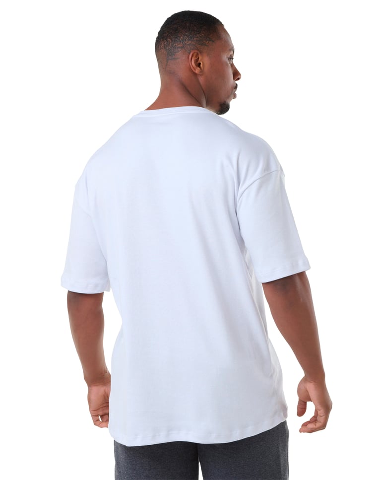 Camiseta Oversized Masculina - Branco