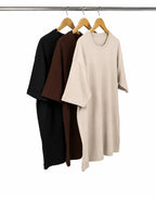 Kit 3 Camisetas Oversized Masculinas - Preto + Areia + Marrom