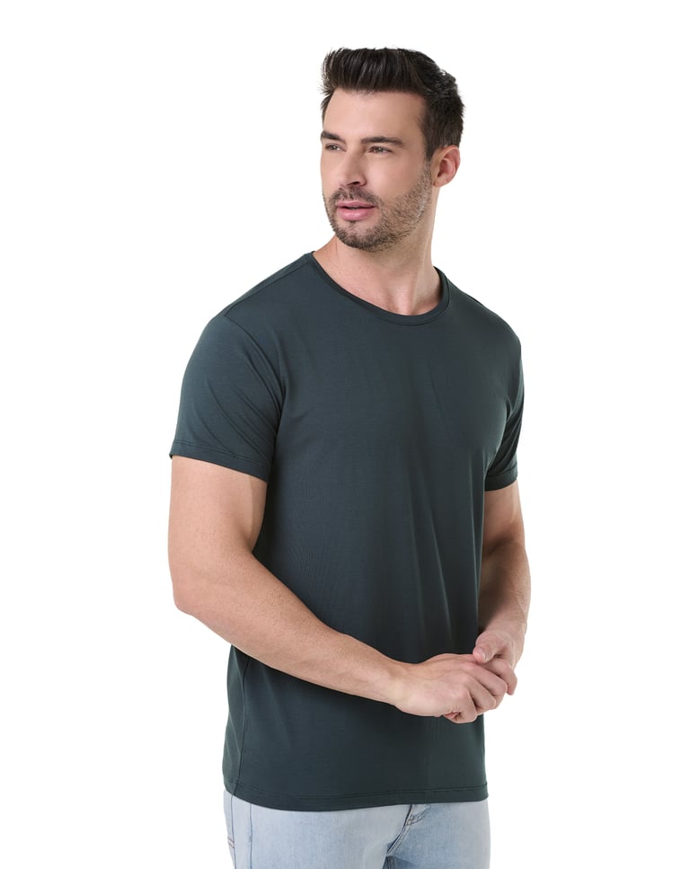 Kit 5 Camisetas Tech Modal Masculinas 04