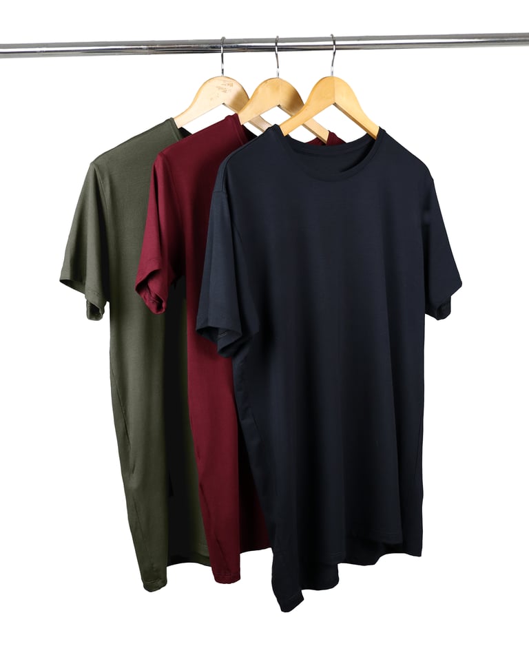 Kit 3 Camisetas Tech Modal Masculinas 03